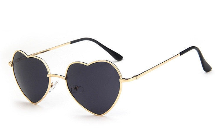 Gold Heart Sunglasses - Uniqua Treasures