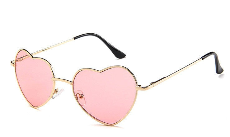 Gold Heart Sunglasses - Uniqua Treasures