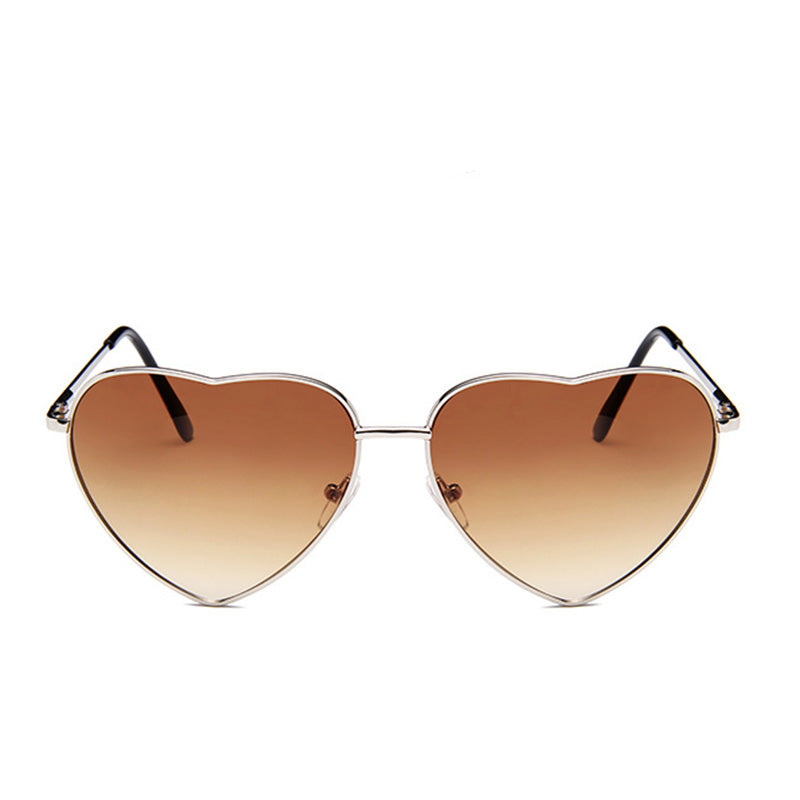 Gold Heart Sunglasses - Uniqua Treasures