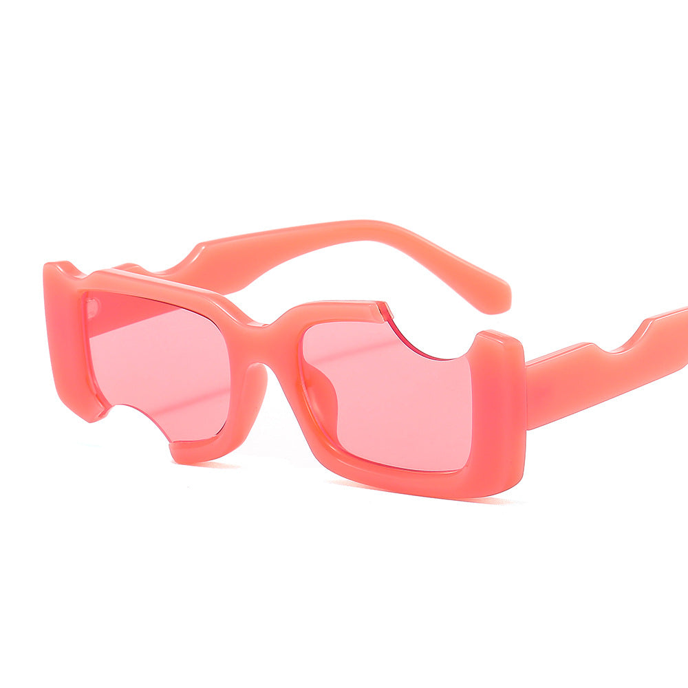 Bite Me Square Frame Sunglasses - Uniqua Treasures