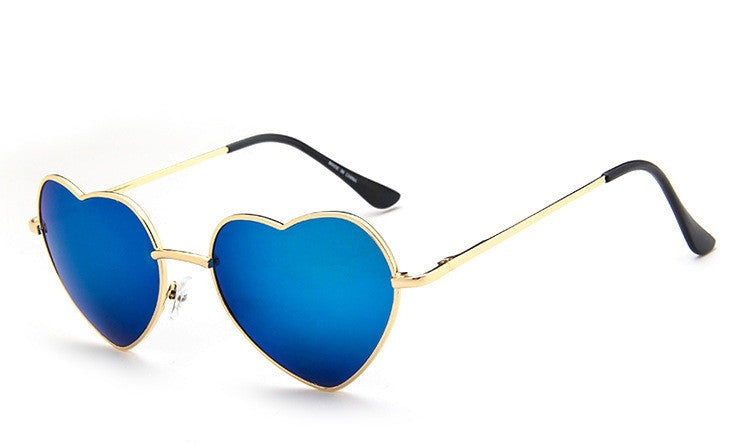 Gold Heart Sunglasses - Uniqua Treasures