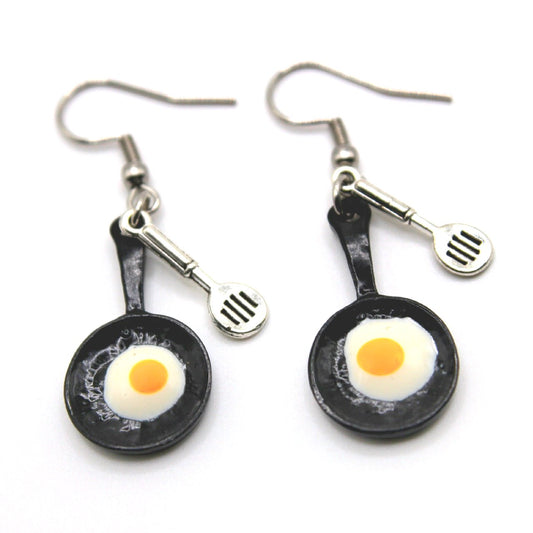 Fried Eggs Earrings - Uniqua Treasures