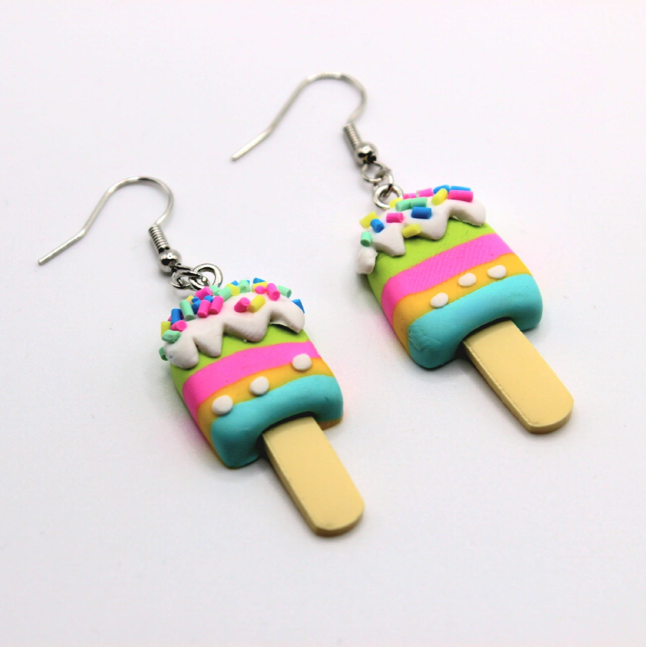 Ice Cream Popsicle Earrings - Uniqua Treasures