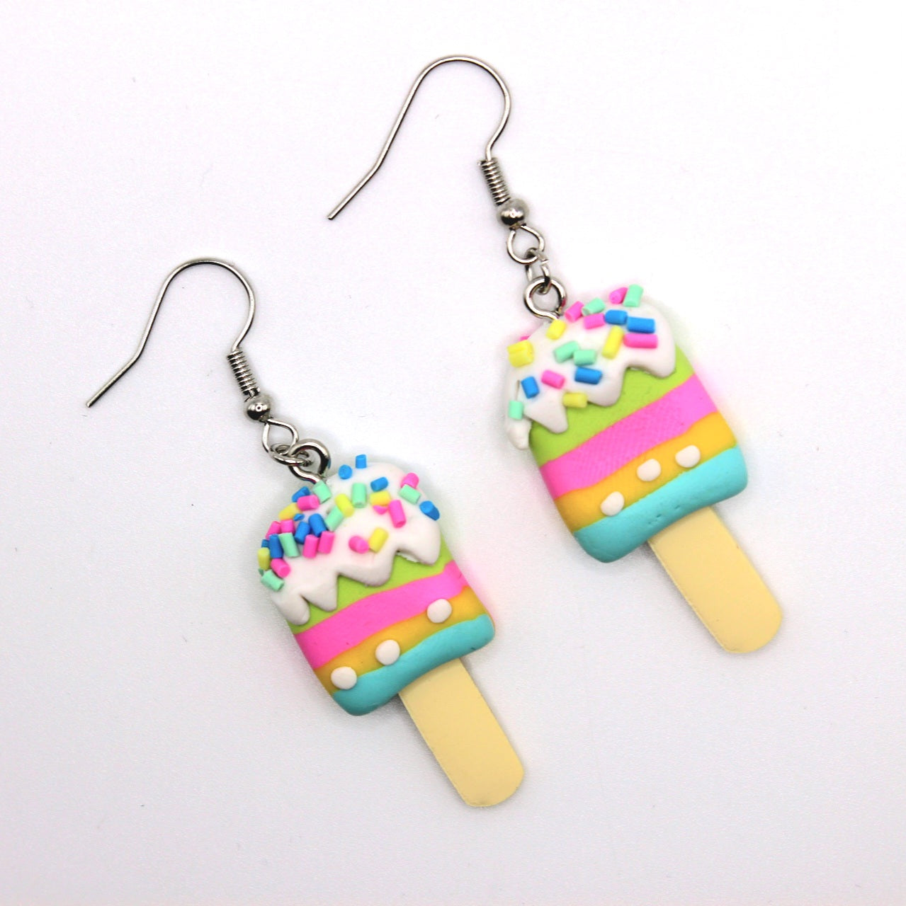 Exotic Ice Cream Bunny Earrings Mini Kit Pearl DIY Jewelry Making Kit