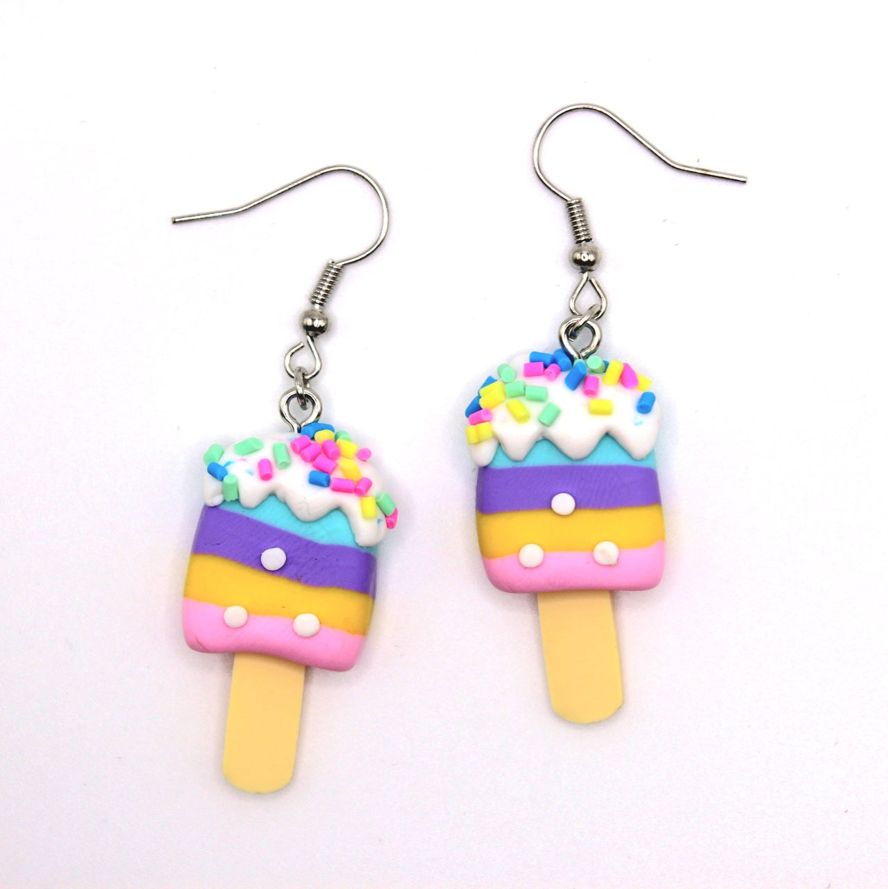 Ice Cream Popsicle Earrings - Uniqua Treasures