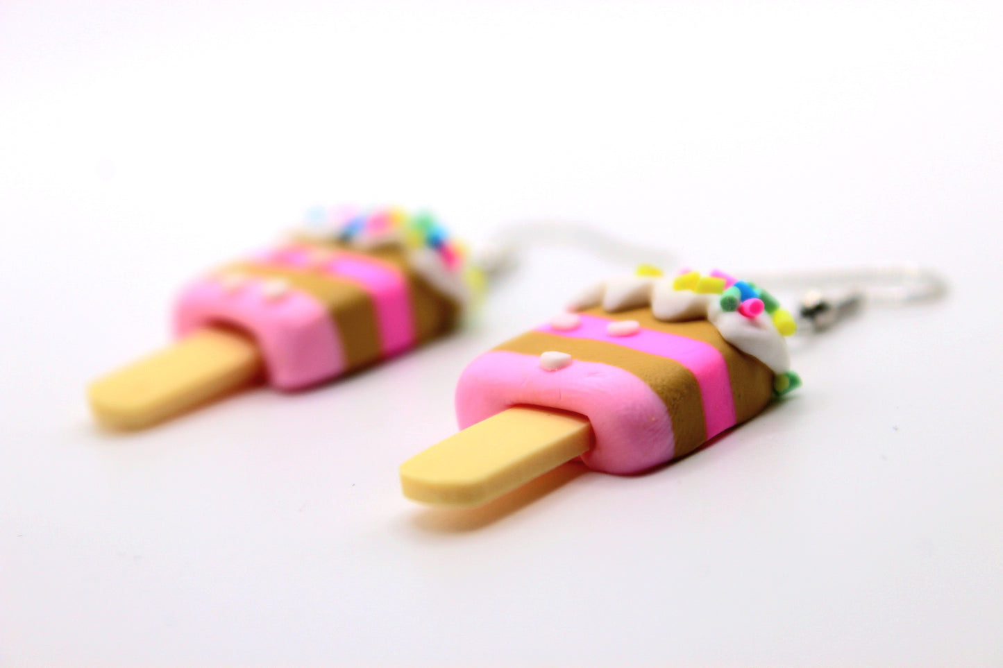 Ice Cream Popsicle Earrings - Uniqua Treasures