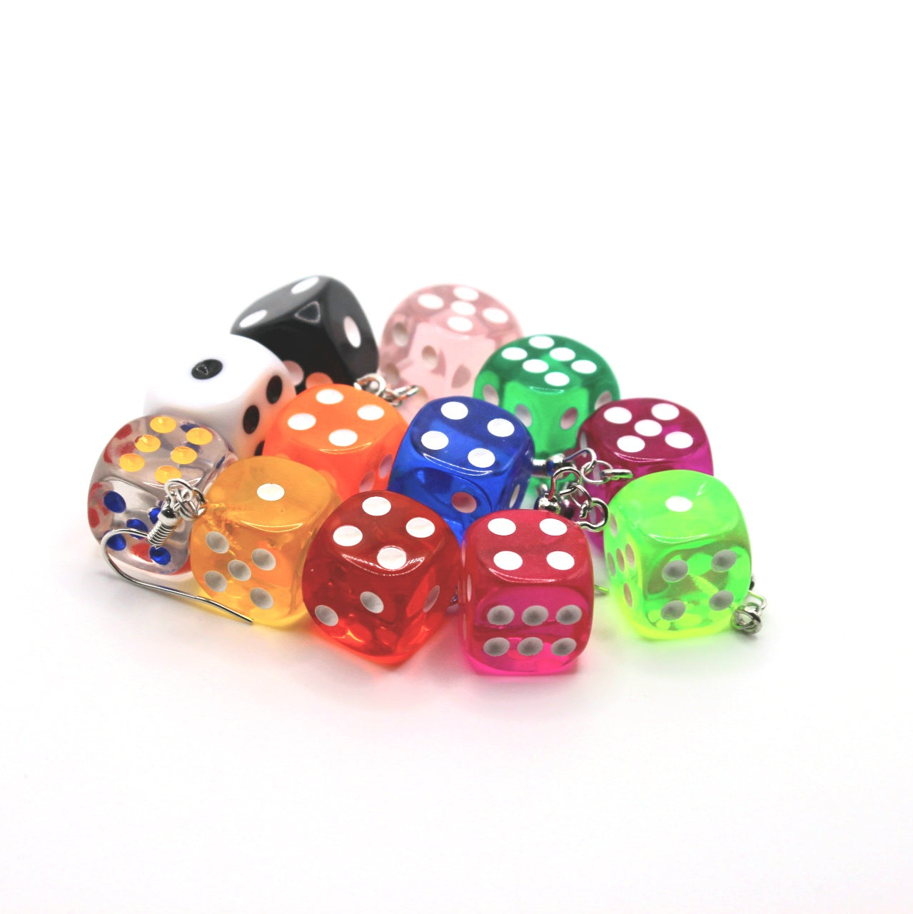 3 Pack-Dice Earrings - Uniqua Treasures