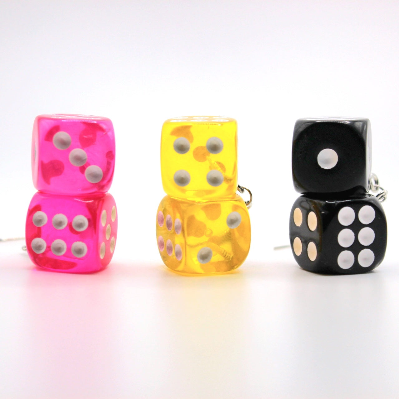 3 Pack-Dice Earrings - Uniqua Treasures