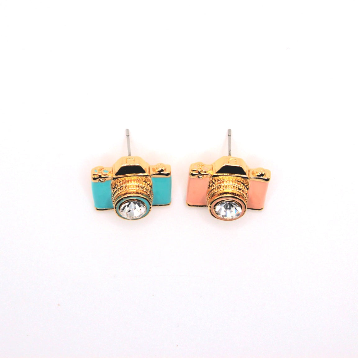 Camera Stud Earrings - Uniqua Treasures