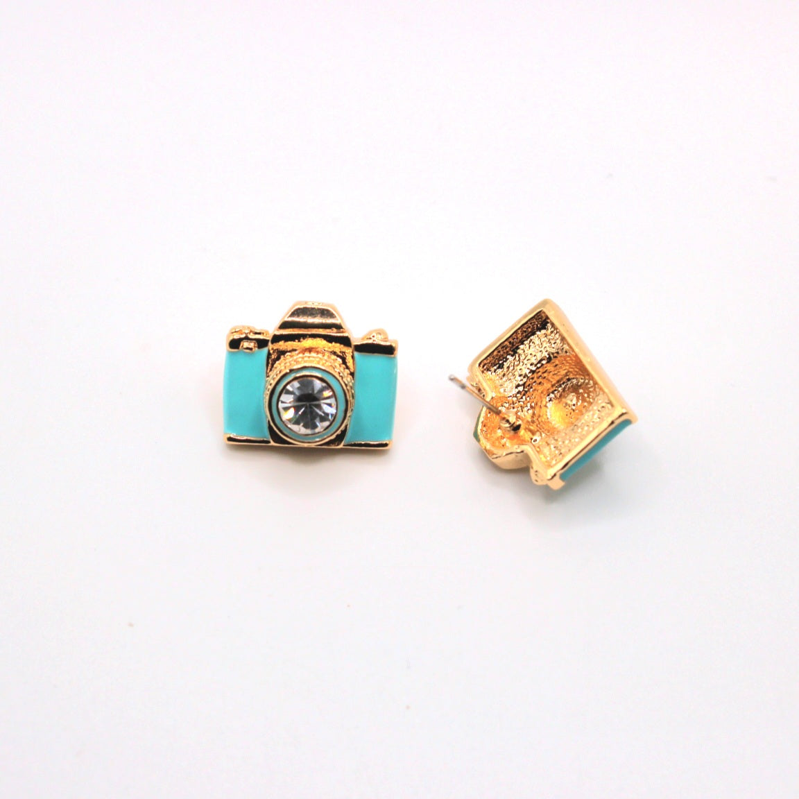 Camera Stud Earrings - Uniqua Treasures