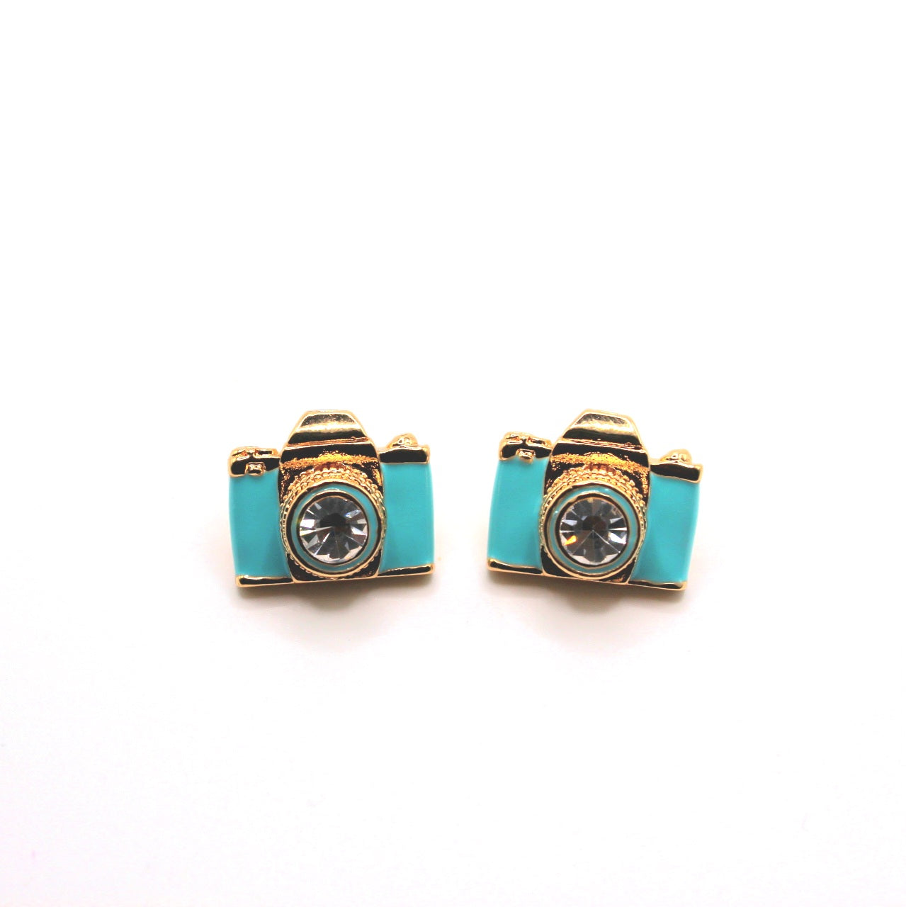 Camera Stud Earrings - Uniqua Treasures