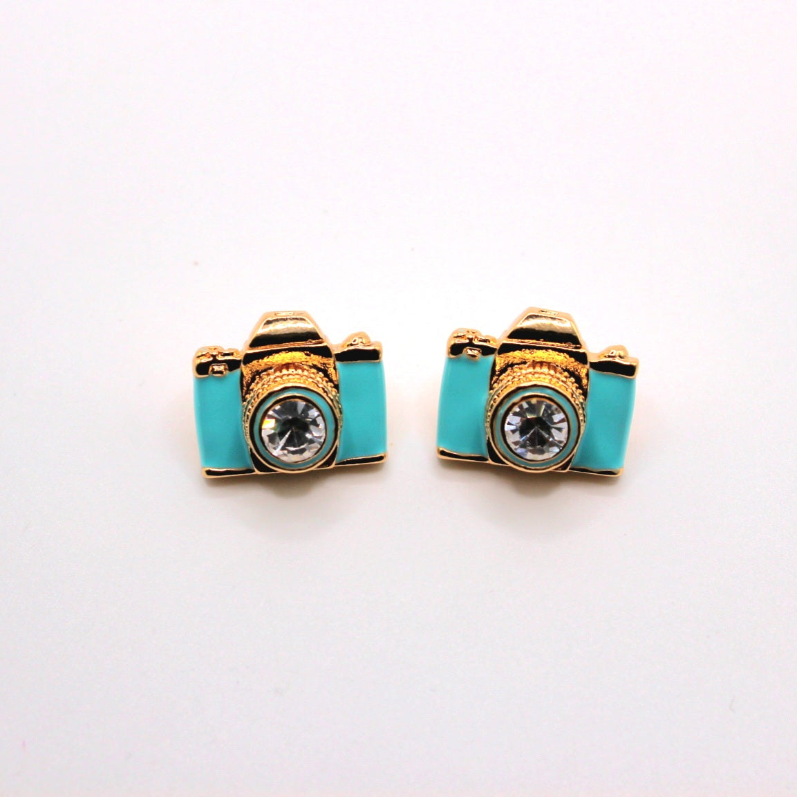 Camera Stud Earrings - Uniqua Treasures