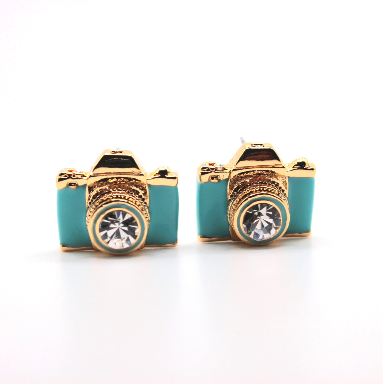 Camera Stud Earrings - Uniqua Treasures