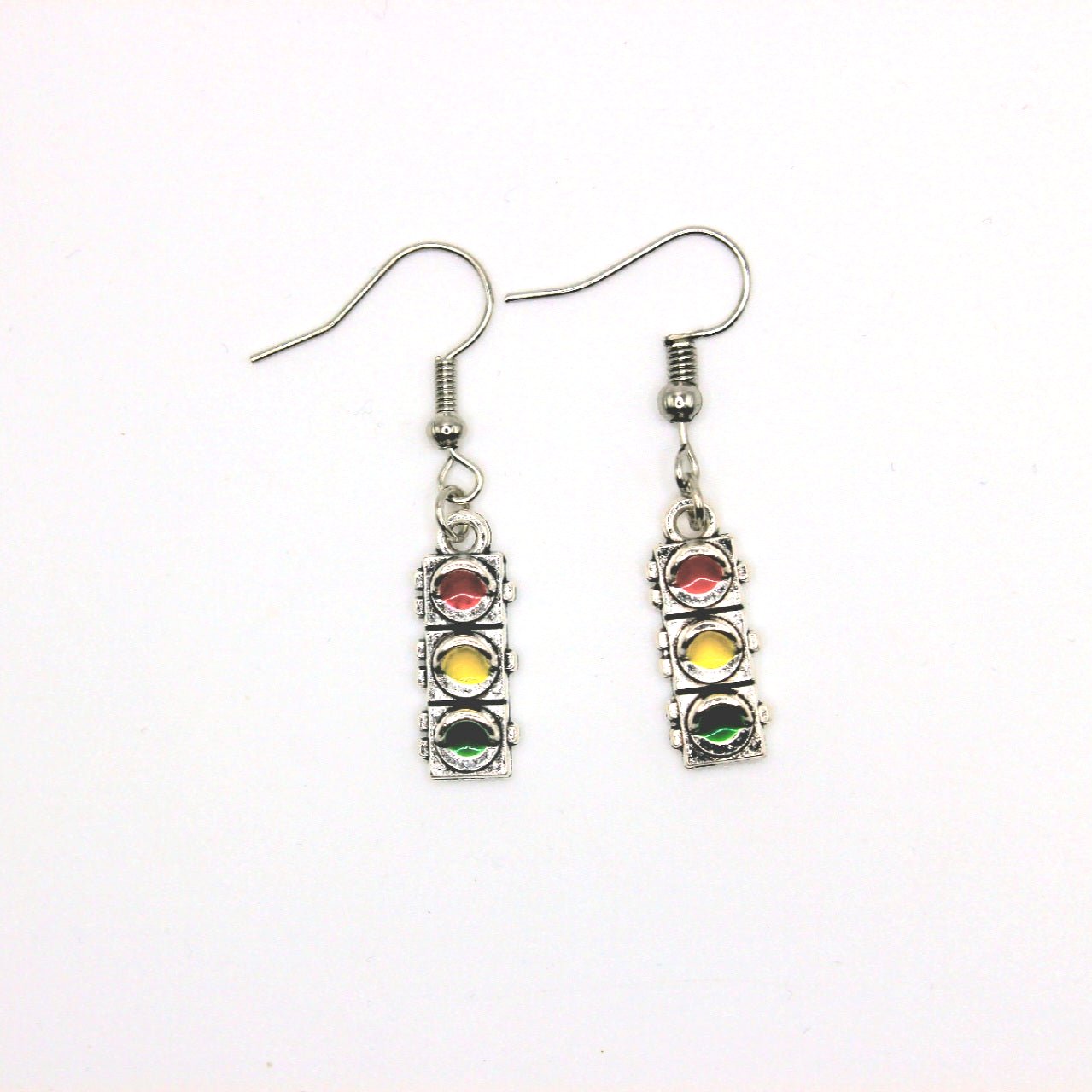 Traffic Light Earrings - Uniqua Treasures