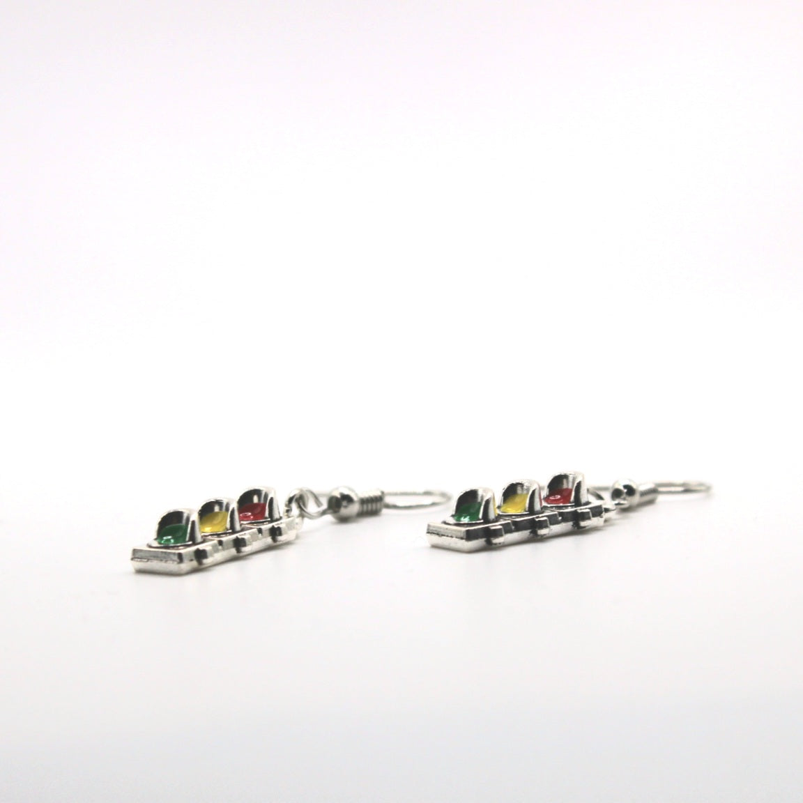 Traffic Light Earrings - Uniqua Treasures