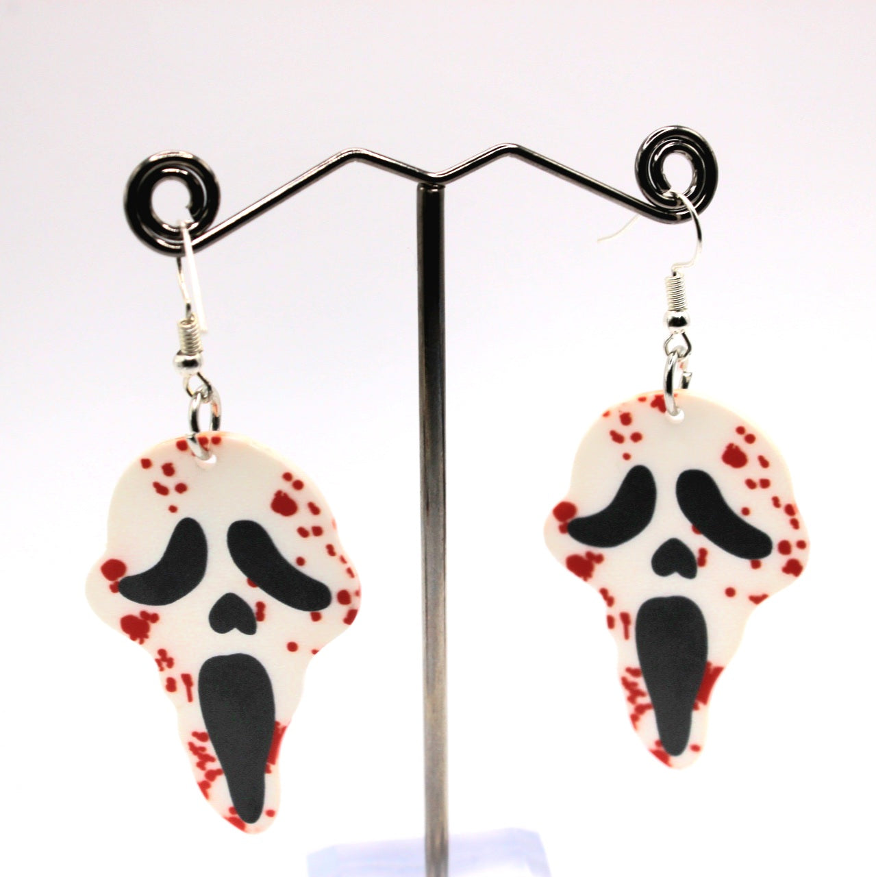 Scream Face Earrings - Uniqua Treasures