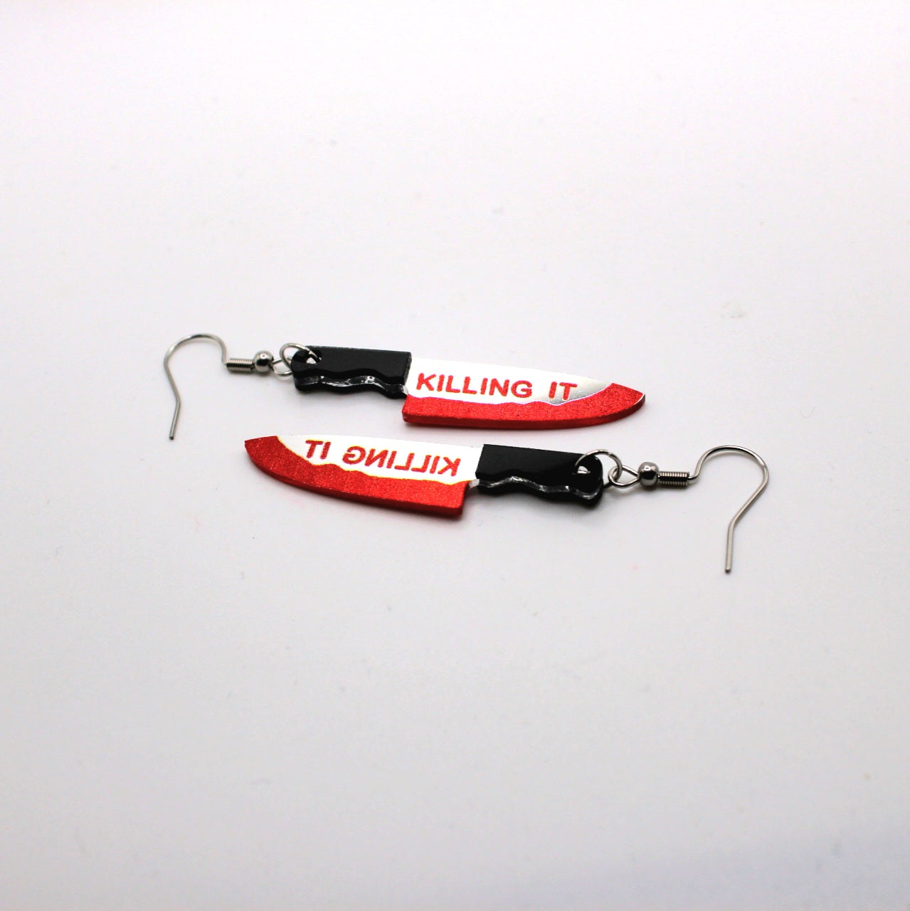 Killing It Knife Earrings - Uniqua Treasures