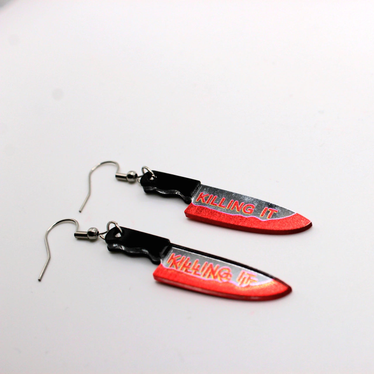 Killing It Knife Earrings - Uniqua Treasures