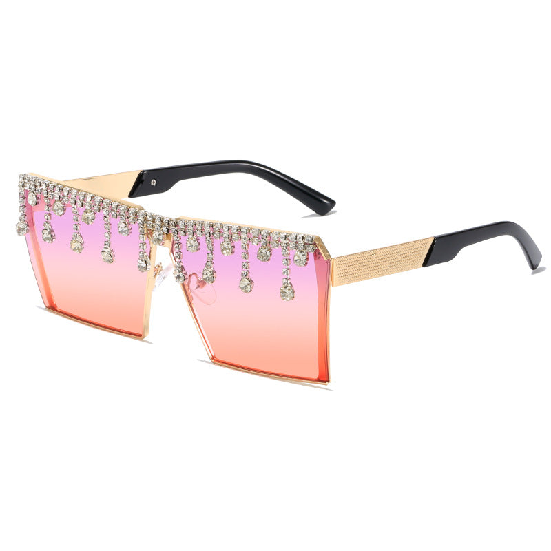 Diamond Fringe Sunglasses - Uniqua Treasures