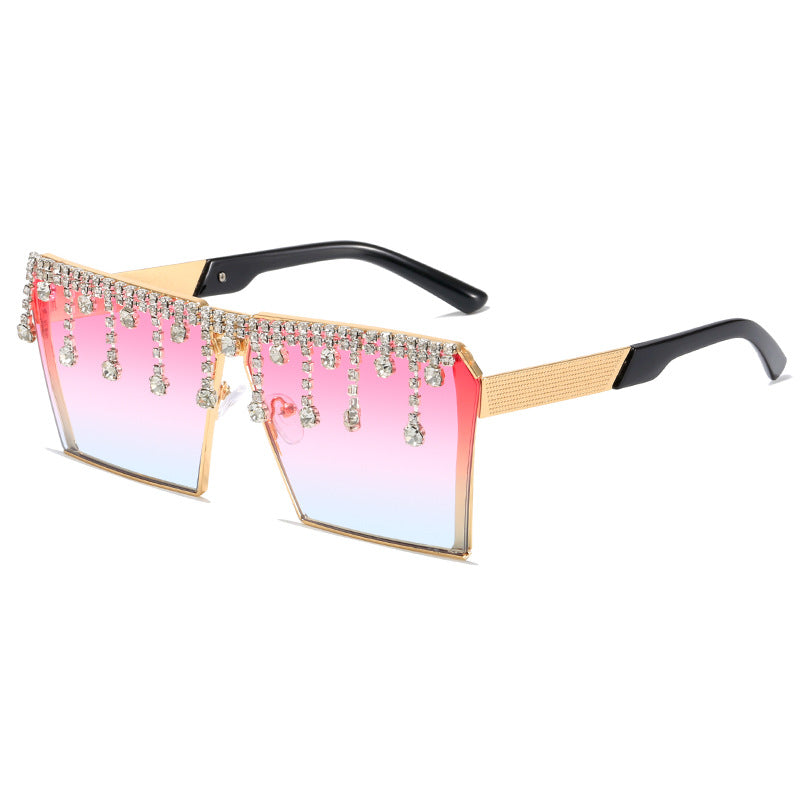 Diamond Fringe Sunglasses - Uniqua Treasures