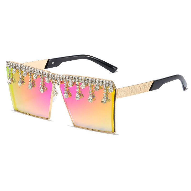 Diamond Fringe Sunglasses - Uniqua Treasures