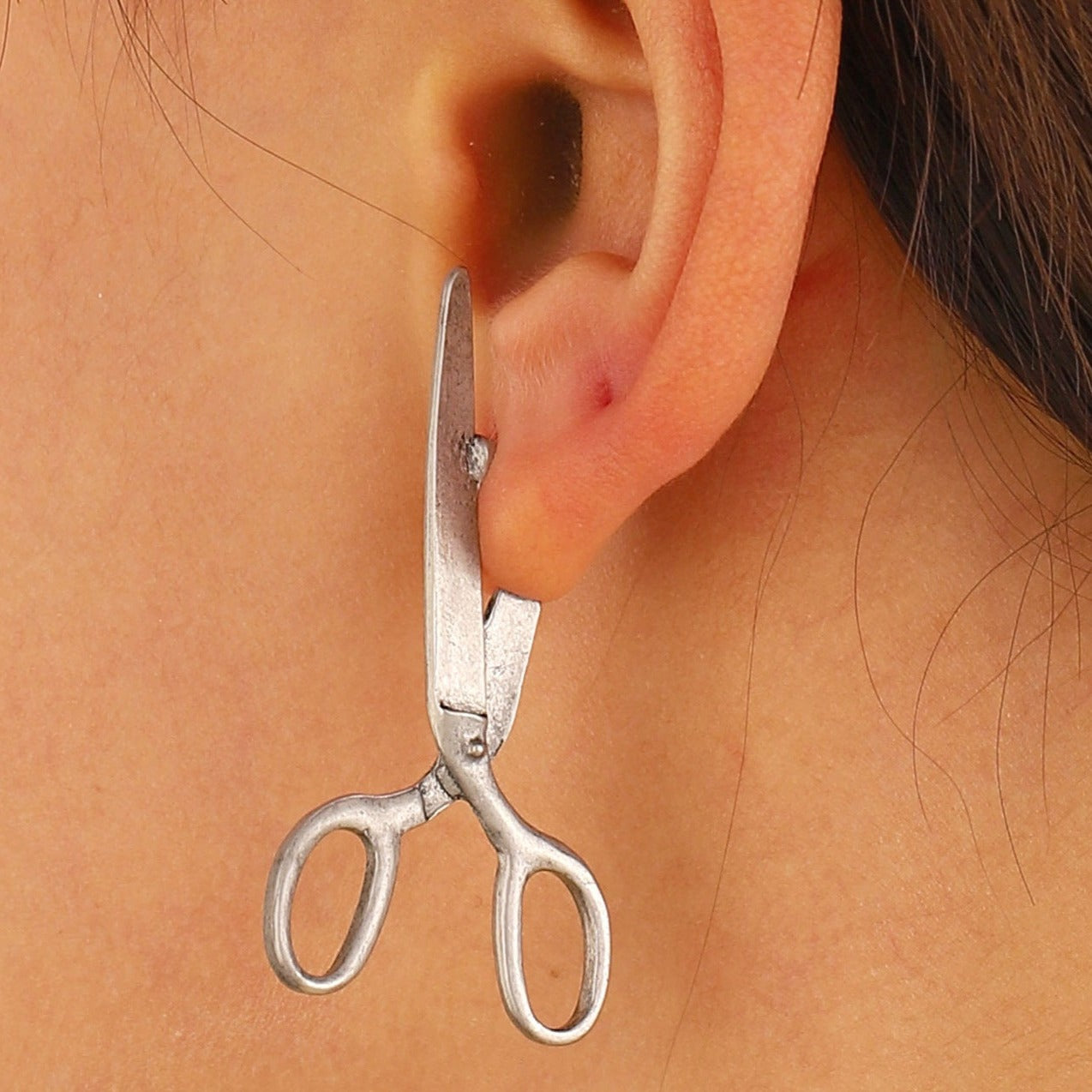 Scissors Studs Earrings - Uniqua Treasures