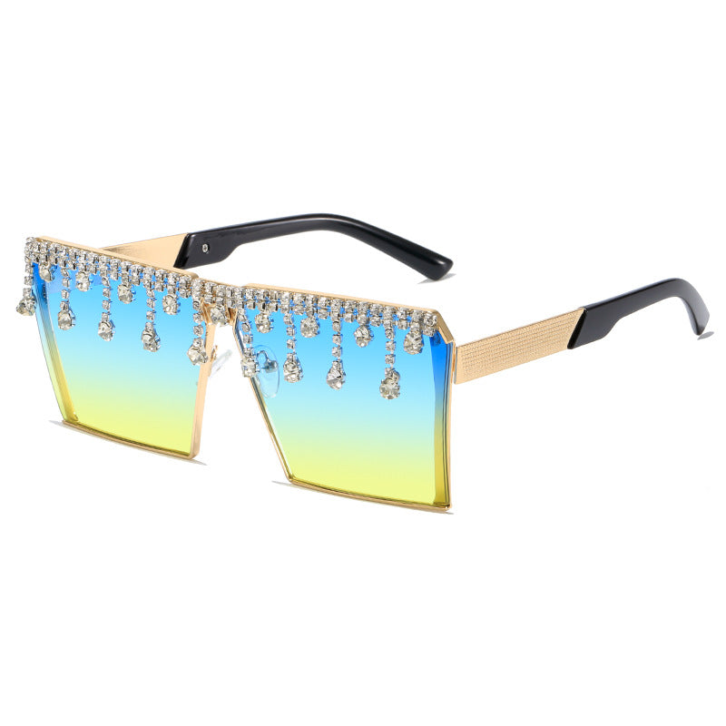 Diamond Fringe Sunglasses - Uniqua Treasures