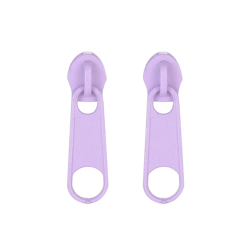 Zipper Earrings - Uniqua Treasures