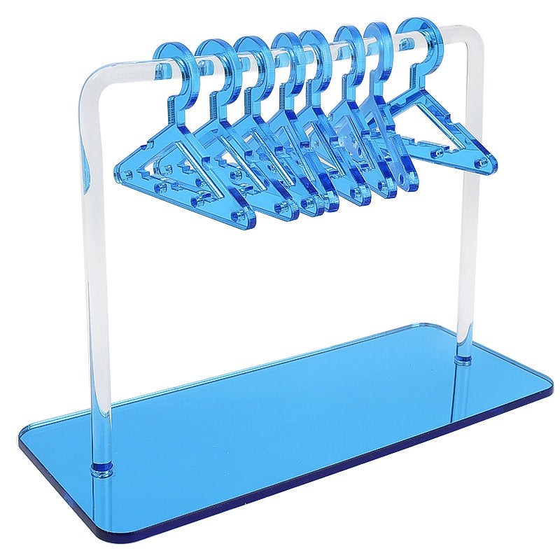 8PCS Hangers Clear Acrylic Jewelry Display Rack - Uniqua Treasures