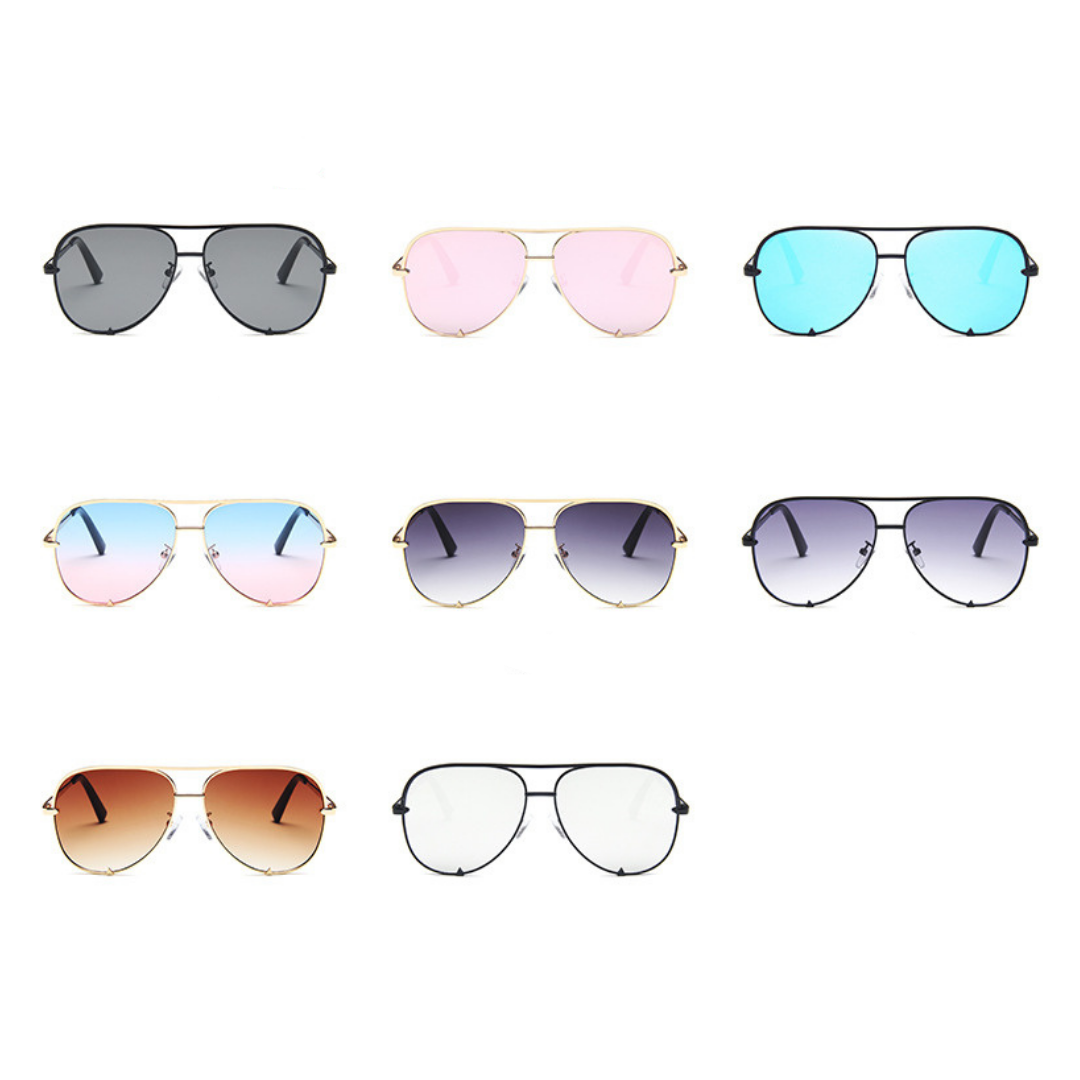 Ocean Film Aviators Sunglasses - Uniqua Treasures