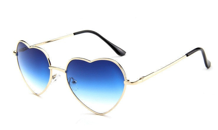 Gold Heart Sunglasses - Uniqua Treasures