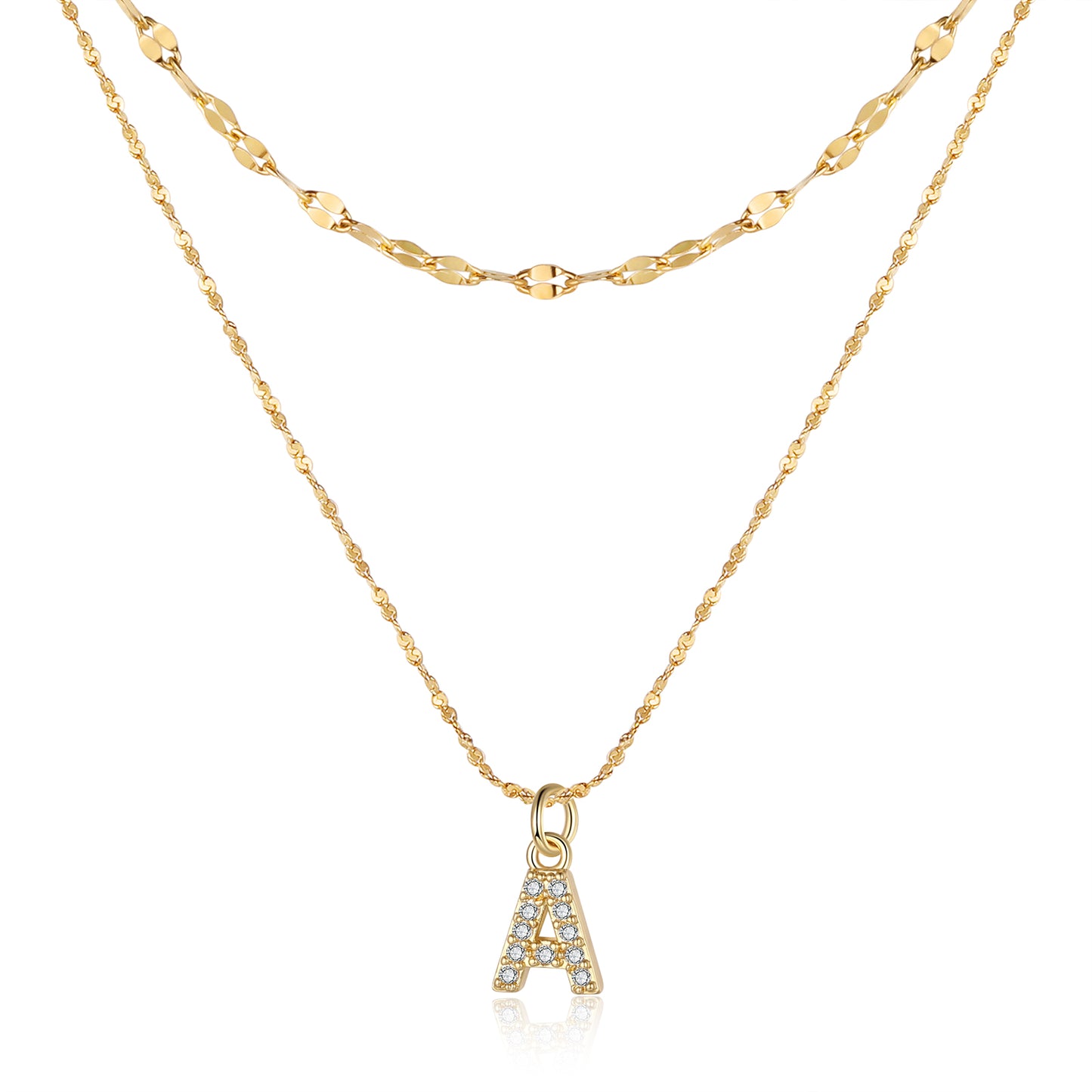 Letters Stainless Steel Necklace