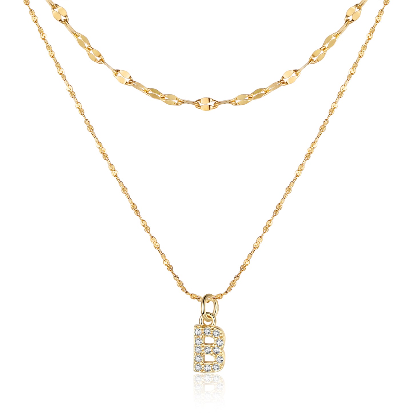 Letters Stainless Steel Necklace