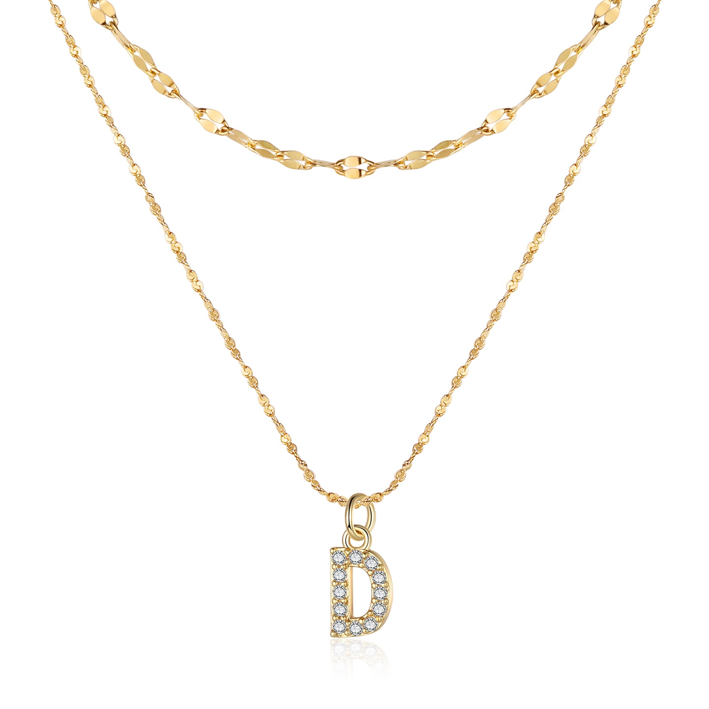 Letters Stainless Steel Necklace