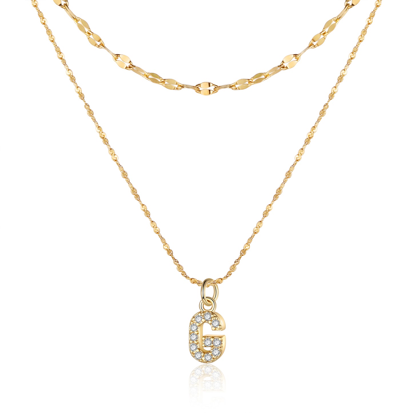 Letters Stainless Steel Necklace