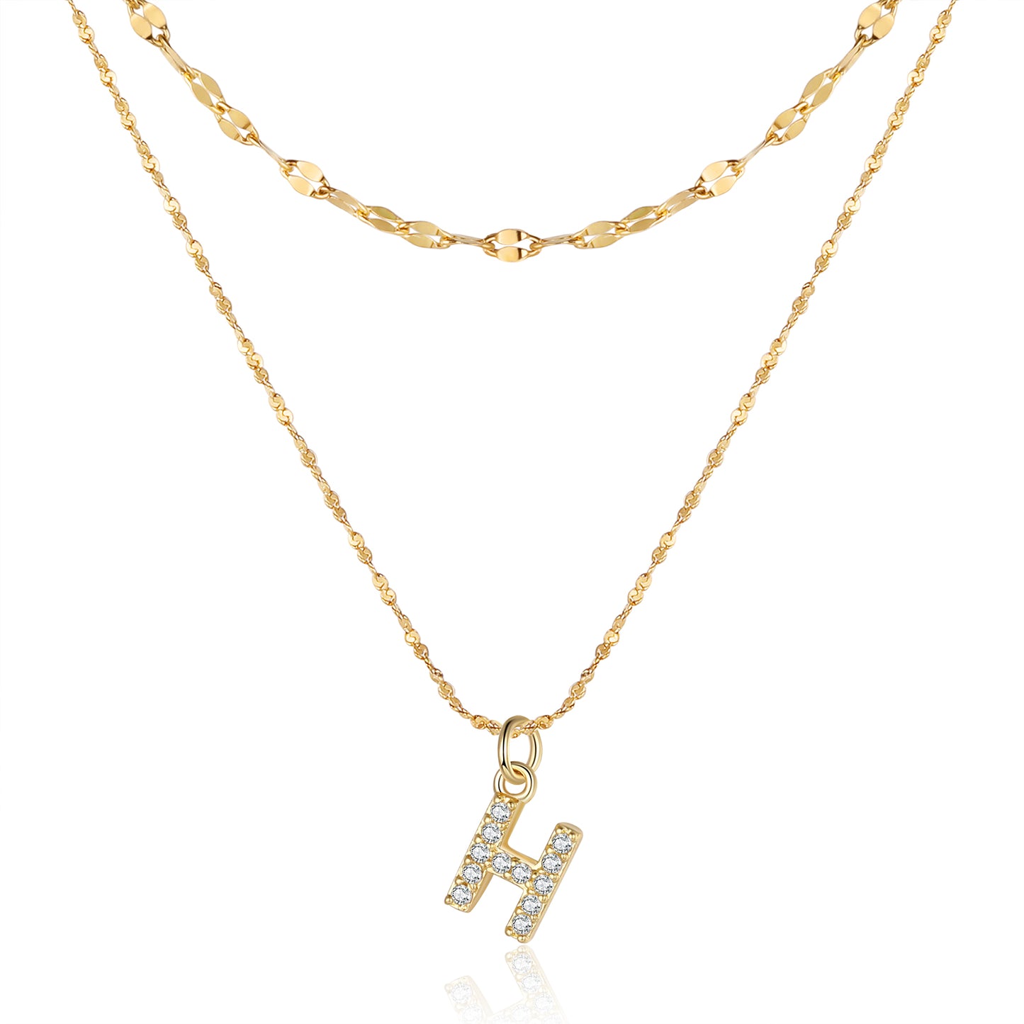 Letters Stainless Steel Necklace