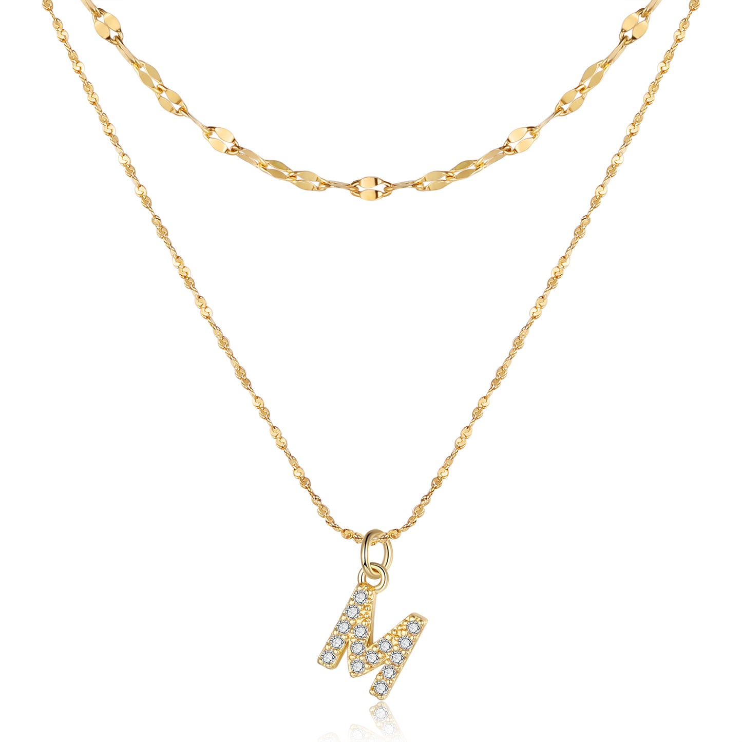 Letters Stainless Steel Necklace