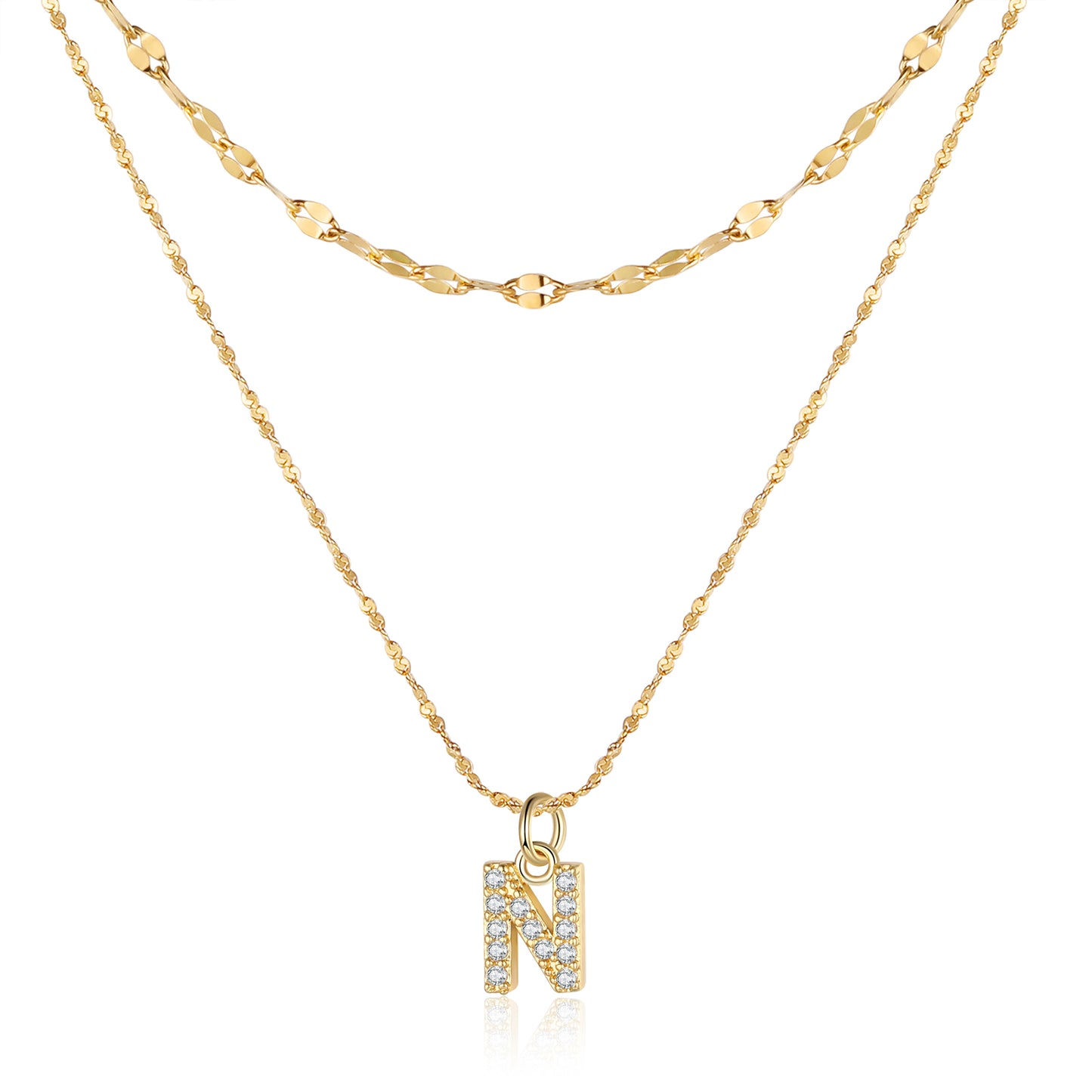 Letters Stainless Steel Necklace
