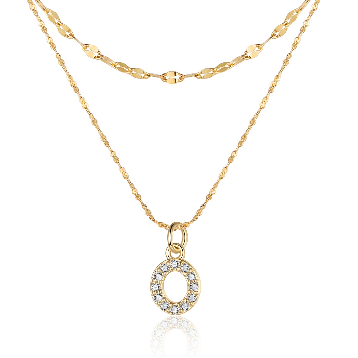 Letters Stainless Steel Necklace