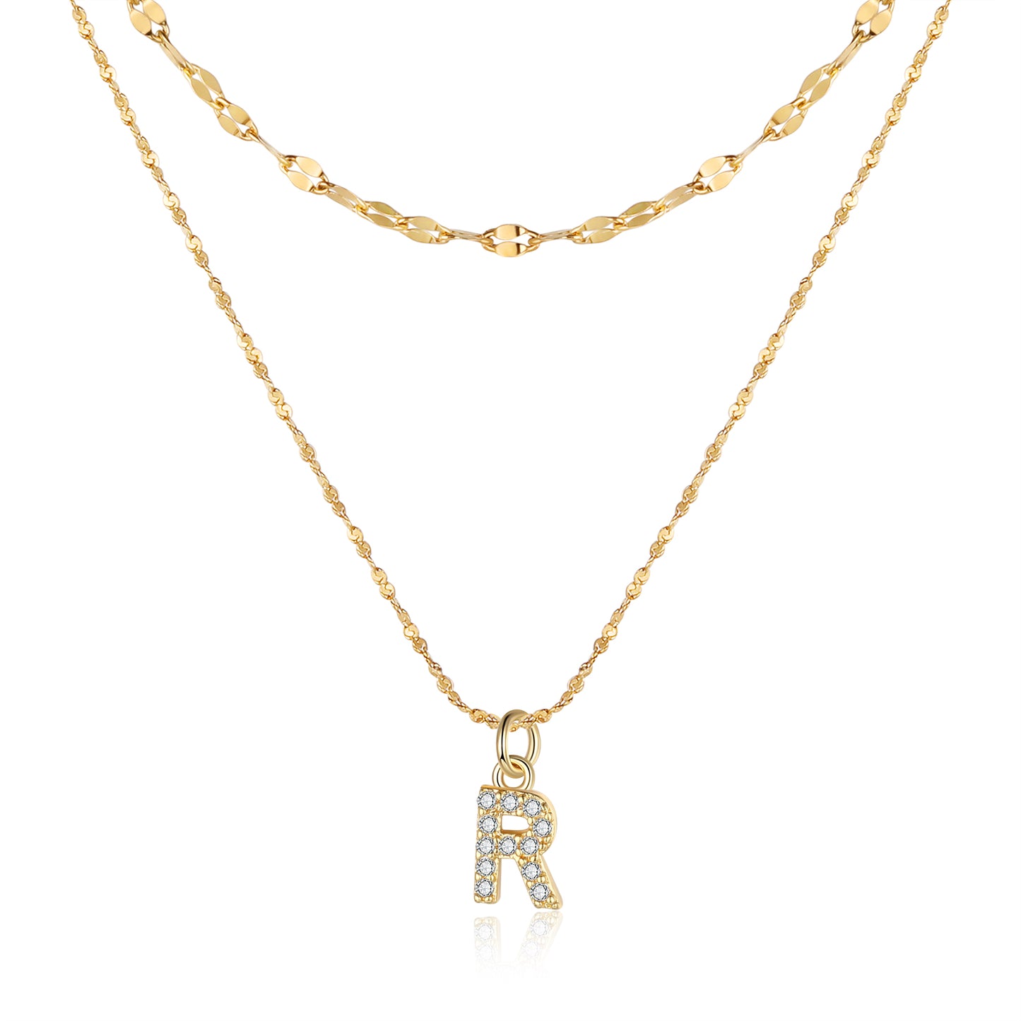 Letters Stainless Steel Necklace