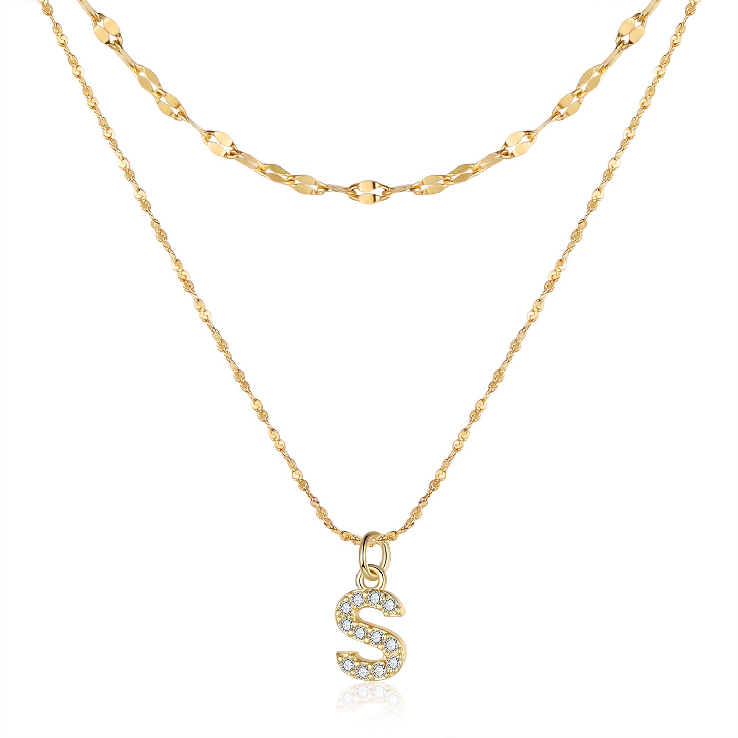Letters Stainless Steel Necklace
