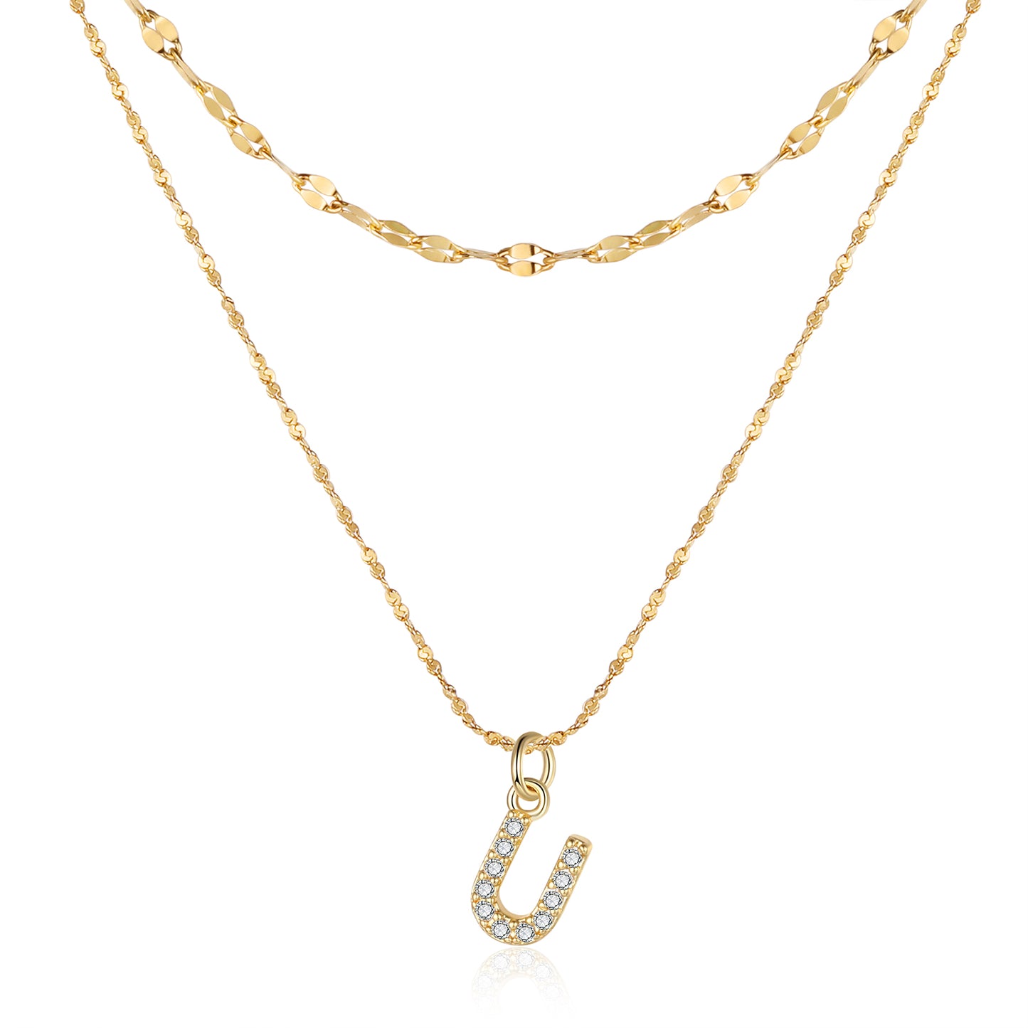 Letters Stainless Steel Necklace