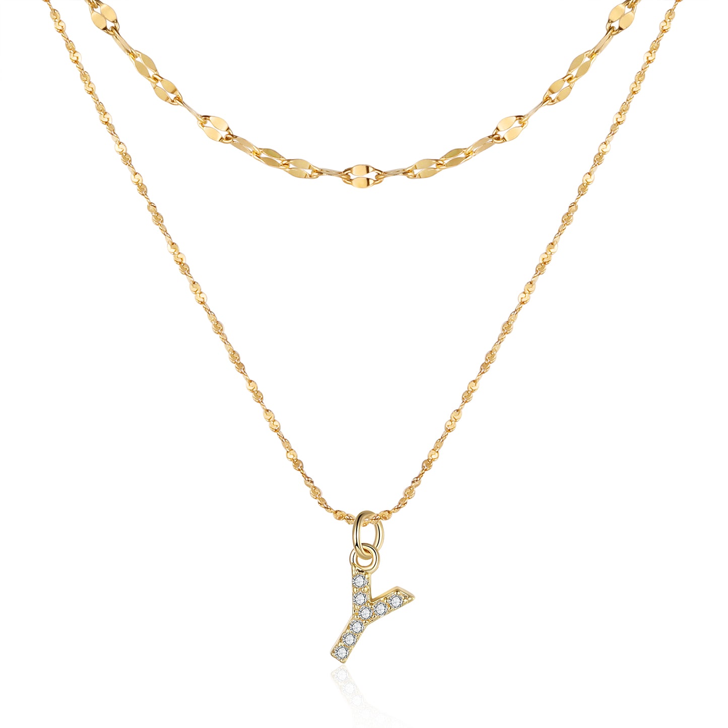Letters Stainless Steel Necklace