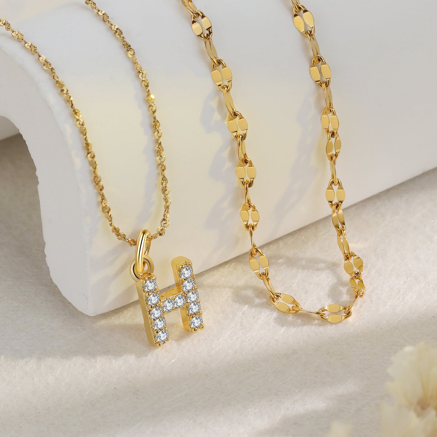 Letters Stainless Steel Necklace
