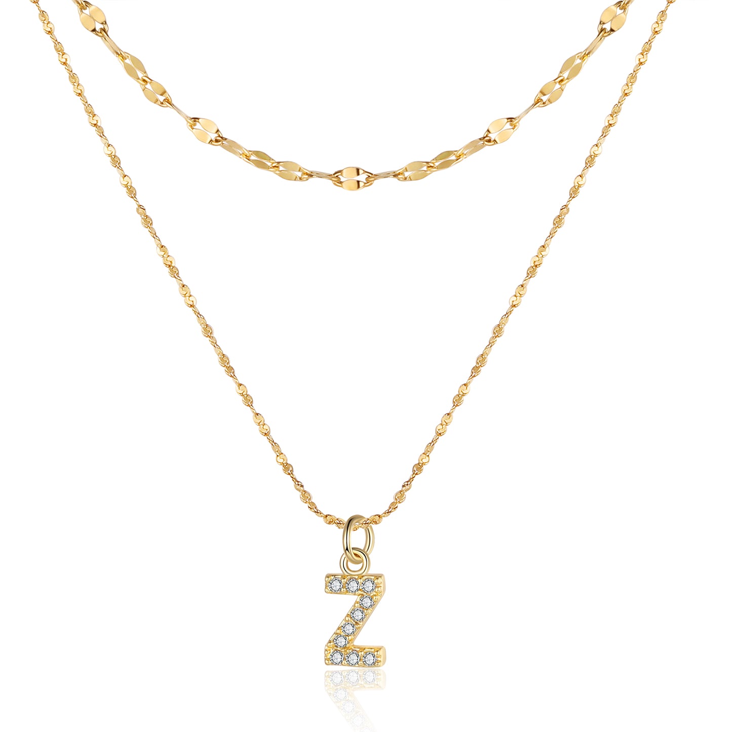 Letters Stainless Steel Necklace