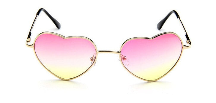 Gold Heart Sunglasses - Uniqua Treasures