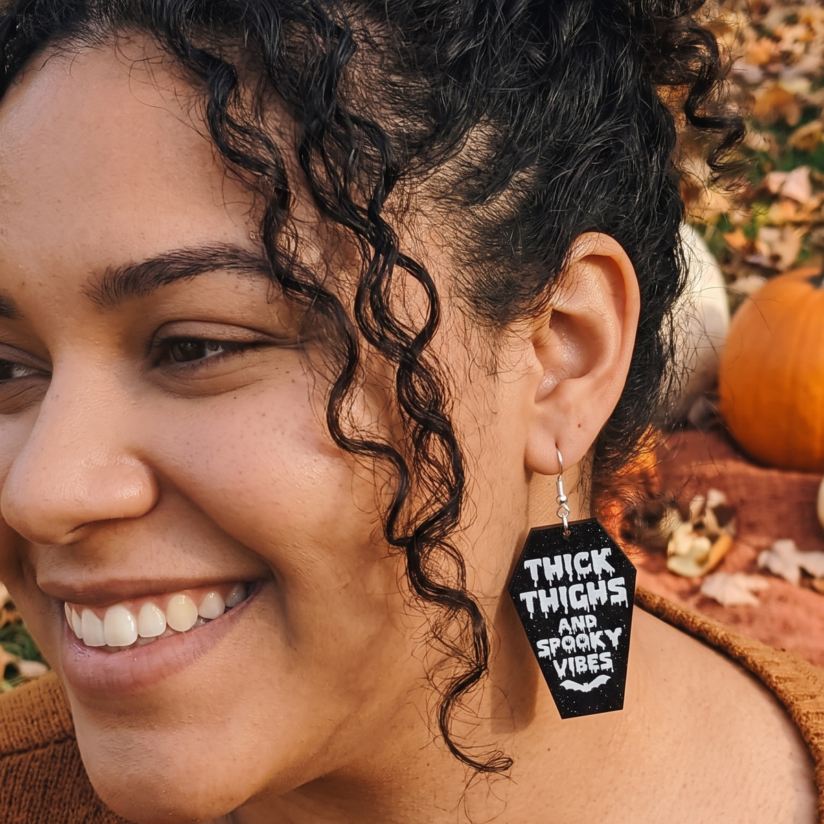 Coffin Earrings