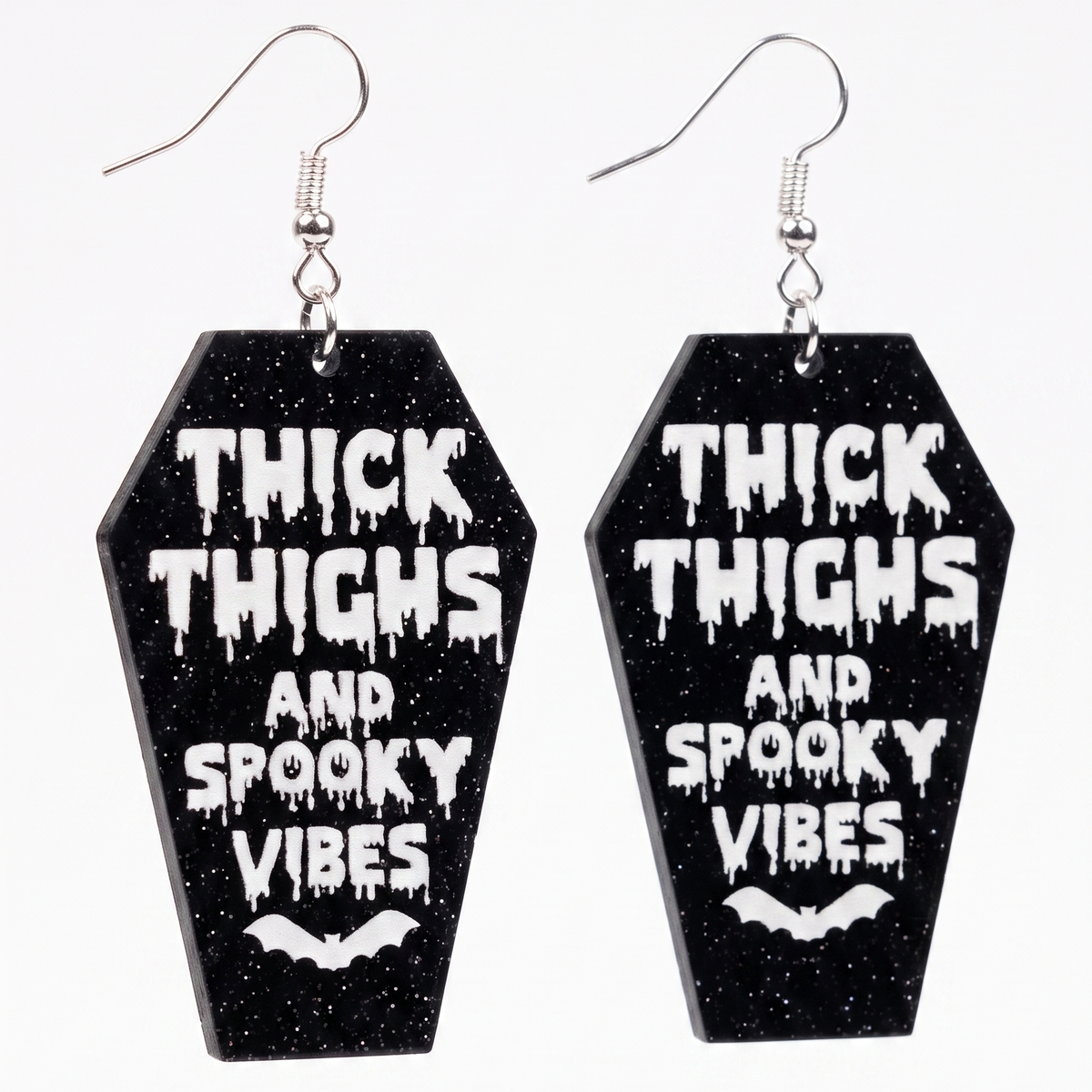 Coffin Earrings