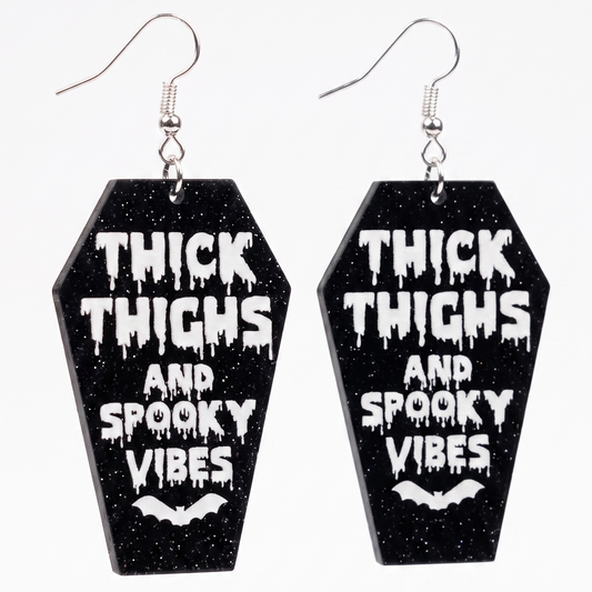 Coffin Earrings