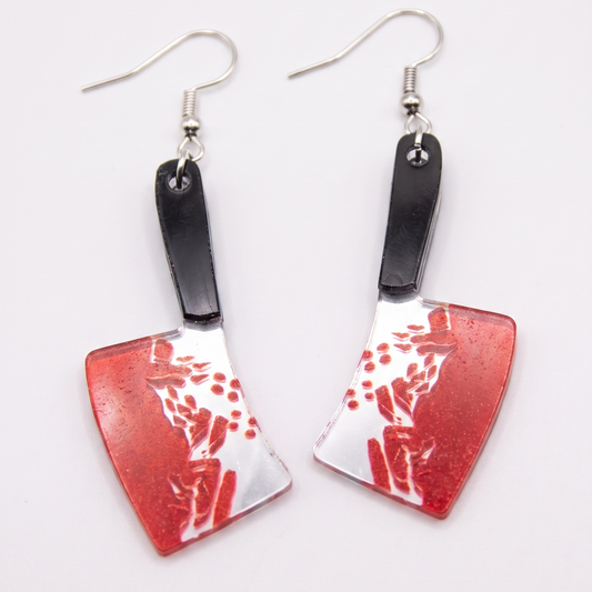 Butcher Knife Earrings